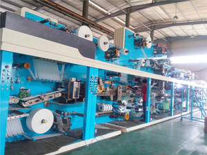 Machine à couches pour bébé à taille élastique entièrement servo, fournisseurs chinois, prix de la machine à fabriquer des couches pour bébé <span class=keywords><strong>huggies</strong></span> - Product Image 4