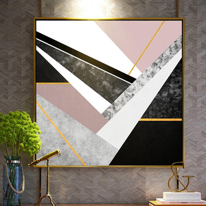 Bán buôn khách sạn tác phẩm nghệ thuật các nhà sản xuất lớn tường nghệ thuật hình ảnh khung vải trang trí hiện đại trừu tượng vải sơn - Product Image 3