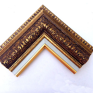 Hot Bán Vàng Hiện Đại Trang Trí Khung Ảnh Tùy Chỉnh Kích Thước Làm Từ Gỗ Kim Loại Và PS Vật Liệu Với Logo Hộp Quà Tặng - Product Image 3