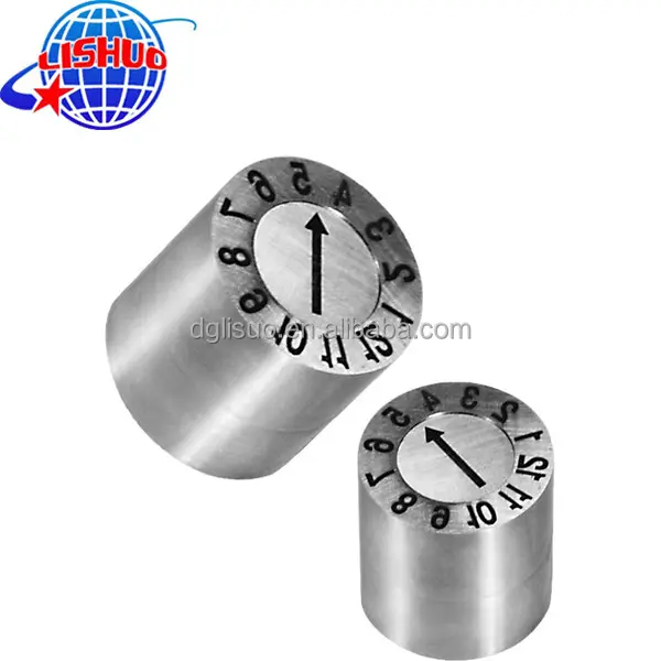 Norme Date Code Inserts/Dateurs/Date Marquée Indicateur dans le Moule