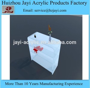 China fabricante gabinete al por mayor de encargo de acrílico zapato hecho, <span class=keywords><strong>zapatero</strong></span> de vidrio transparente - Product Image 5