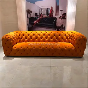 OE-FASHION luxury living room fabric sofa with button furniture for home