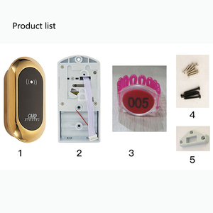 Gabinete de bloqueo inteligente cerradura electrónica de inducción para la Sauna club Gimnasio club pie spas del Gabinete de oficina armario cerradura de la puerta - Product Image 3
