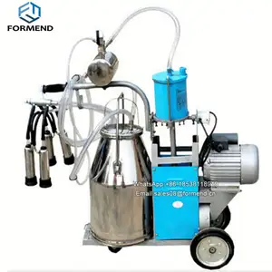 Popular in Sri Lanka small electric cow milking machine for sale