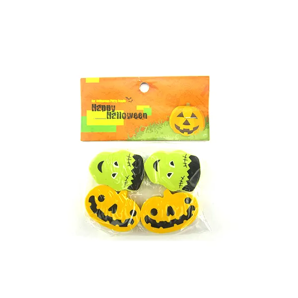 Goma de borrar gigante de goma, jabón de frutas 3d, ovalado, promocional, goma de borrar, marca personalizada, borrador de Halloween