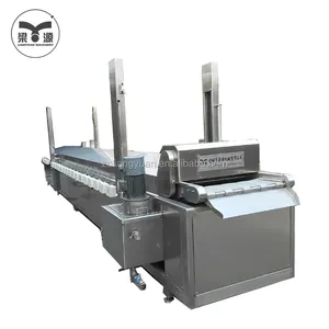 Volledige automatische aardappel chips productielijn/frieten machine/frituren