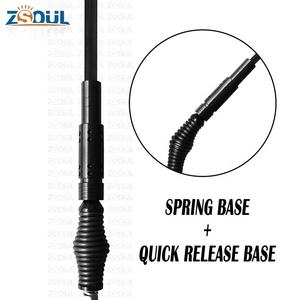 Antena de Fibra de Vidrio de Alta Calidad para Minería, 1.8m 2m <span class=keywords><strong>3m</strong></span>, con Soporte de Liberación Rápida con Resorte, Asta de Bandera LED para Minería - Product Image 4