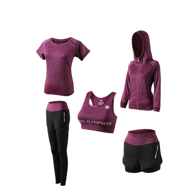 breathable wholesale sports clothing & yoga wear private label yoga fitness set for women