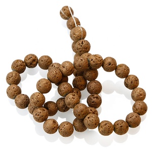 Perles <span class=keywords><strong>de</strong></span> <span class=keywords><strong>pierre</strong></span> <span class=keywords><strong>de</strong></span> <span class=keywords><strong>lave</strong></span> naturelle, diffuseur d'huile essentielle plaqué pierres <span class=keywords><strong>de</strong></span> roche grises, perles rondes <span class=keywords><strong>de</strong></span> <span class=keywords><strong>volcan</strong></span> pour la fabrication <span class=keywords><strong>de</strong></span> bracelets et <span class=keywords><strong>de</strong></span> colliers - Product Image 4