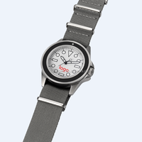 Montre de plongée en céramique pour hommes, en acier inoxydable, pilote automatique