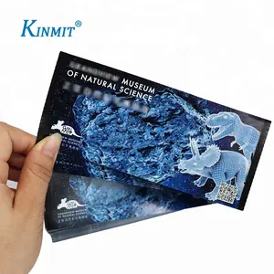 Custom Paper Ticket Printing Fan Fold Ticket/ Concert Ticket/ Museum Ticket Printing Service