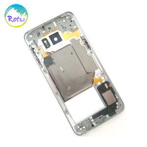 Original Trở Lại Nhà Ở Bezel Khung Giữa với Nút Bấm Bên + Kính Ống Kính Máy Ảnh cho Samsung <span class=keywords><strong>Galaxy</strong></span> S6 cạnh cộng với G928 - Product Image 4