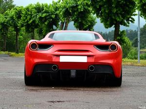 Pura fibra de carbono luz Exterior Trim cubiertas para Ferrari <span class=keywords><strong>488</strong></span> GTB araña 2015- 2017 - Product Image 6