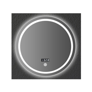 Miroir-<span class=keywords><strong>Espejo</strong></span> de maquillaje para cuarto de baño, <span class=keywords><strong>espejo</strong></span> <span class=keywords><strong>redondo</strong></span> moderno personalizado de <span class=keywords><strong>80</strong></span> <span class=keywords><strong>cm</strong></span> de diámetro, tiempo de limpieza inteligente, temperatura LD D - Product Image 5
