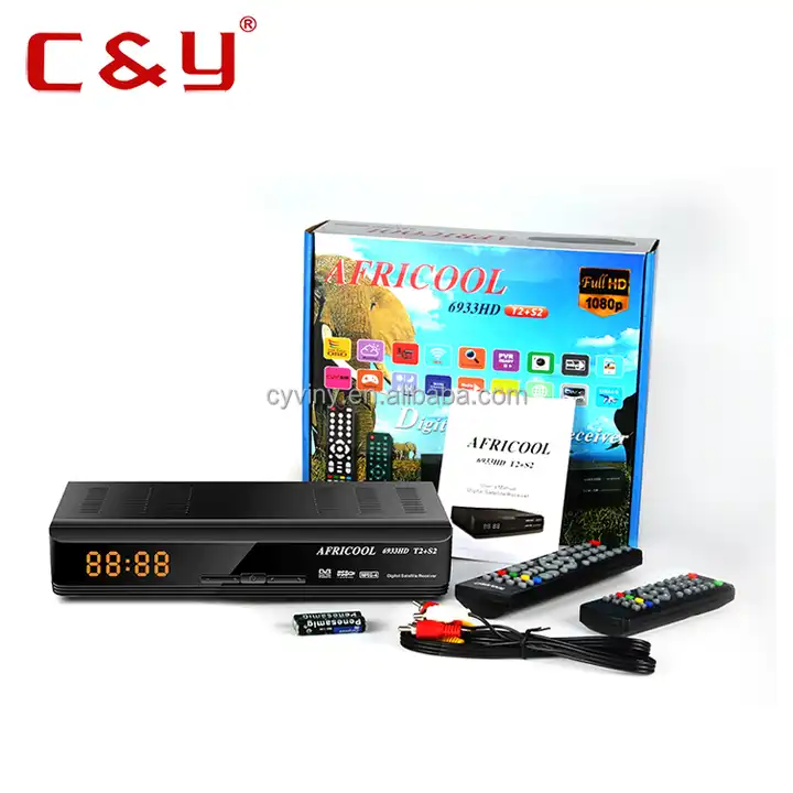 Receptor de satélite HD de la velocidad de DVB-S2, receptor de televisión -  China Decodificador digital, inteligente