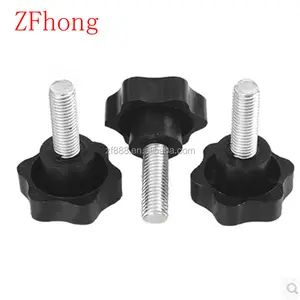 M3 M4 M5 M6 M8 Plastic Head Star Knob Clamping Knob Screw