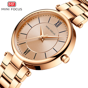 <span class=keywords><strong>MINI</strong></span> <span class=keywords><strong>FOCUS</strong></span>-<span class=keywords><strong>Reloj</strong></span> de acero inoxidable para mujer, exquisito, femenino - Product Image 1