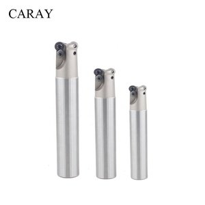 Fresadora de carburo EMR 4R Indexable, insertos de CNC RPMT 08, 2 flautas, diámetro de corte de 16mm, diámetro de conexión de 16mm - Product Image 4