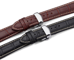 a vendimia reloj de cuero Correa banda para Apple reloj de cuero <span class=keywords><strong>italiano</strong></span> correas de cuero genuino correa de reloj, - Product Image 2