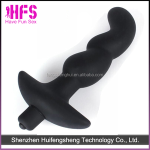 Anal-G-Punkt-Vibrator, Männliches Spielzeug, Butt Plug aus Silikon für Frauen oder Männer - Product Image 2