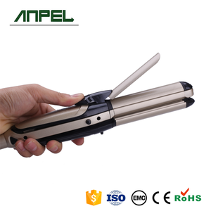 เครื่องมือต่อผม3 In 1ที่หนีบผมและที่ม้วนผมและแผ่นคลื่นเท่าที่เห็นในทีวี - Product Image 5