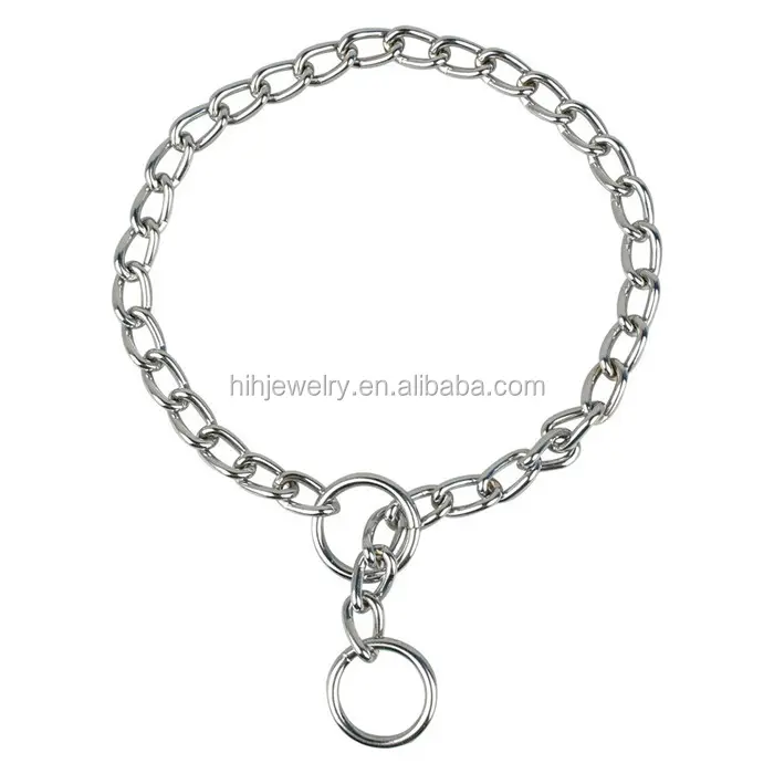 Hot bán 9 mét kim loại thép không gỉ DOBERMAN Puppy Dog Chain Vòng cổ dây xích