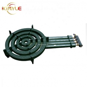 المصنعين تعزيز عالية الجودة 5 خواتم الشعلات الفاخرة موقد غاز مع مقلاة من حديد الزهر دعم - Product Image 5