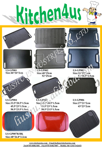 Cast Iron <strong>Bbq</strong> Griddle Grill <strong>Pan</strong> - Product Image 6