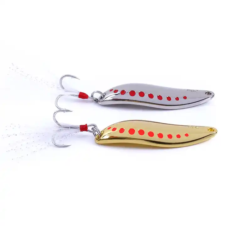 wholesale 2 colors fishing spoon lures