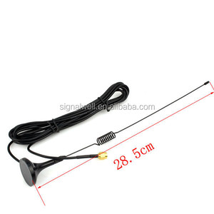 Пользовательские бесплатные образцы, автомобильная <span class=keywords><strong>CB</strong></span> антенна с магнитным основанием/Спиральная с разъемом SMA - Product Image 1