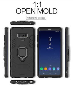 Custodia per <span class=keywords><strong>Samsung</strong></span> Galaxy <span class=keywords><strong>Note</strong></span> <span class=keywords><strong>9</strong></span> con Anello Supporto e Protezione Rigida, Personalizzabile OEM - Product Image 6