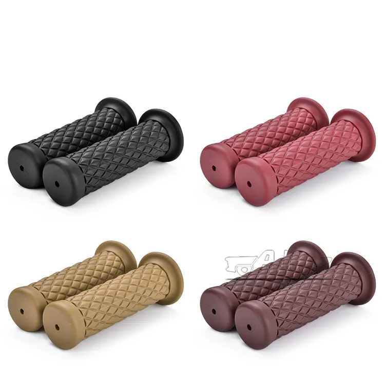 BJ-HB-060 Xe Máy Cao Su Handlebar Grip Đối Với Kawasaki Ninja Zx6r Zx9r Zx12r Z800 Z1000 Z750 Moto Atv Scooter 22 Mét Xử Lý Bar