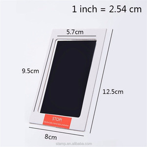 Bonne <span class=keywords><strong>souvenir</strong></span> pour famille Bébé tampon encreur <span class=keywords><strong>empreinte</strong></span> de pied et de main. - Product Image 4