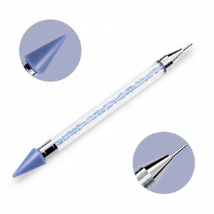 Stylo à points double embout pour nail art, applicateur de strass et de perles en cristal, outil de manucure pour la décoration des ongles - Product Image 2