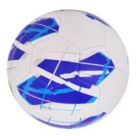 Ballon de football en PVC durable, taille 5, cousu à la machine, à haute rétention d'air, promotionnel et économique, avec logo et couleur personnalisés