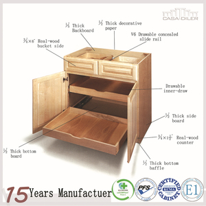 <span class=keywords><strong>Cuisine</strong></span> américaine modulaire en bois démontable, design d'armoires de <span class=keywords><strong>cuisine</strong></span> fabriquées en Chine - Product Image 6