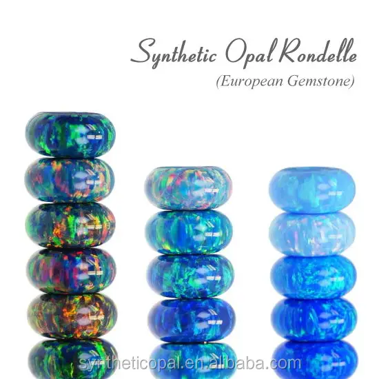 Синтетический Опал Европейский бисер ювелирные изделия Свободные Круглые в 78 цветах