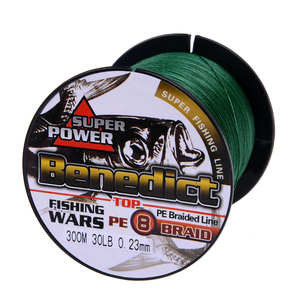 Ligne <span class=keywords><strong>de</strong></span> pêche tressée Deep Sea <span class=keywords><strong>8</strong></span> <span class=keywords><strong>brins</strong></span> 300m matériau PE 6-300LBs pour la pêche en rivière Stream Lake - Product Image 4