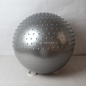 Kunden spezifisches PVC für Schweizer <span class=keywords><strong>Ball</strong></span> mit <span class=keywords><strong>Massage</strong></span> punkt Vielseitig für Fuß körper Gesäß Hand Rücken Kopf Taille Anwendung - Product Image 3