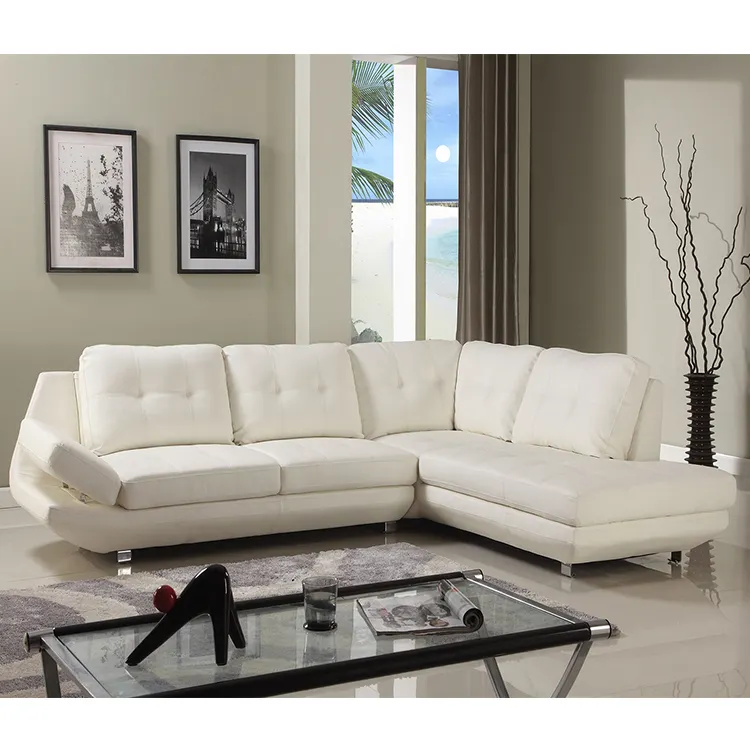 Sofa Cokelat Putih Lgory Panas Sofa Modern dengan Sofa Bersekat