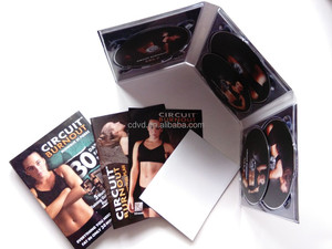 4 panneau double dvd digipak avec carton clair <span class=keywords><strong>cd</strong></span> dvd essayer livret et coffret pour top album digipak emballage - Product Image 6