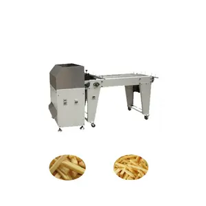 Risparmio energetico facile operazione Multi-forma di frittura Snack patatine linea di trasformazione alimentare fritta tromba chip linea di produzione con 300kg all'ora