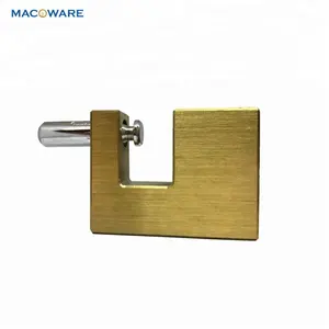 Top Security Rectangular Solid Brass Padlock Warehouse Lock