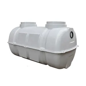 Fábrica séptica de biogás de alta resistência para esgoto sanitário Toliet, plástico\grp\frp