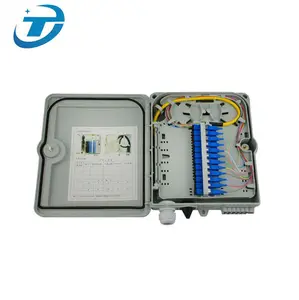 FTTH Trong Nhà Ngoài Trời Wall Mount 4 8 12 16 24 48 Core Cổng Sợi Quang Hộp Chấm Dứt, Viễn Thông Sợi Phân Phối Cáp Hộp IP65