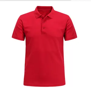 Rode Promotionele Polo T-shirt Mannen Lage Moq Met Uw Logo