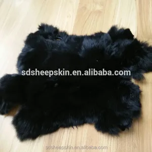 Best Quality Genuine Raw Rabbit Skin Rex Chinchilla Fur