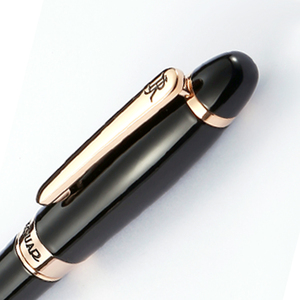 JR4002 Best Writing Twist Rugby-Shaped top tube design Gift Ball Point Pen Heavy Advertising Personalized Metal Pens - Product Image 3