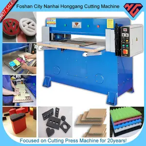 Press Cutting Machine HG-A30T 4 Columns Hydraulic EPE Packaging Foam Die Cutting Press Factory