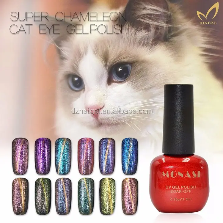 Super Chameleon Cat Eye Gel Nagellack Gel Farben, Nailuv Polish,Gel Farbe Nägel